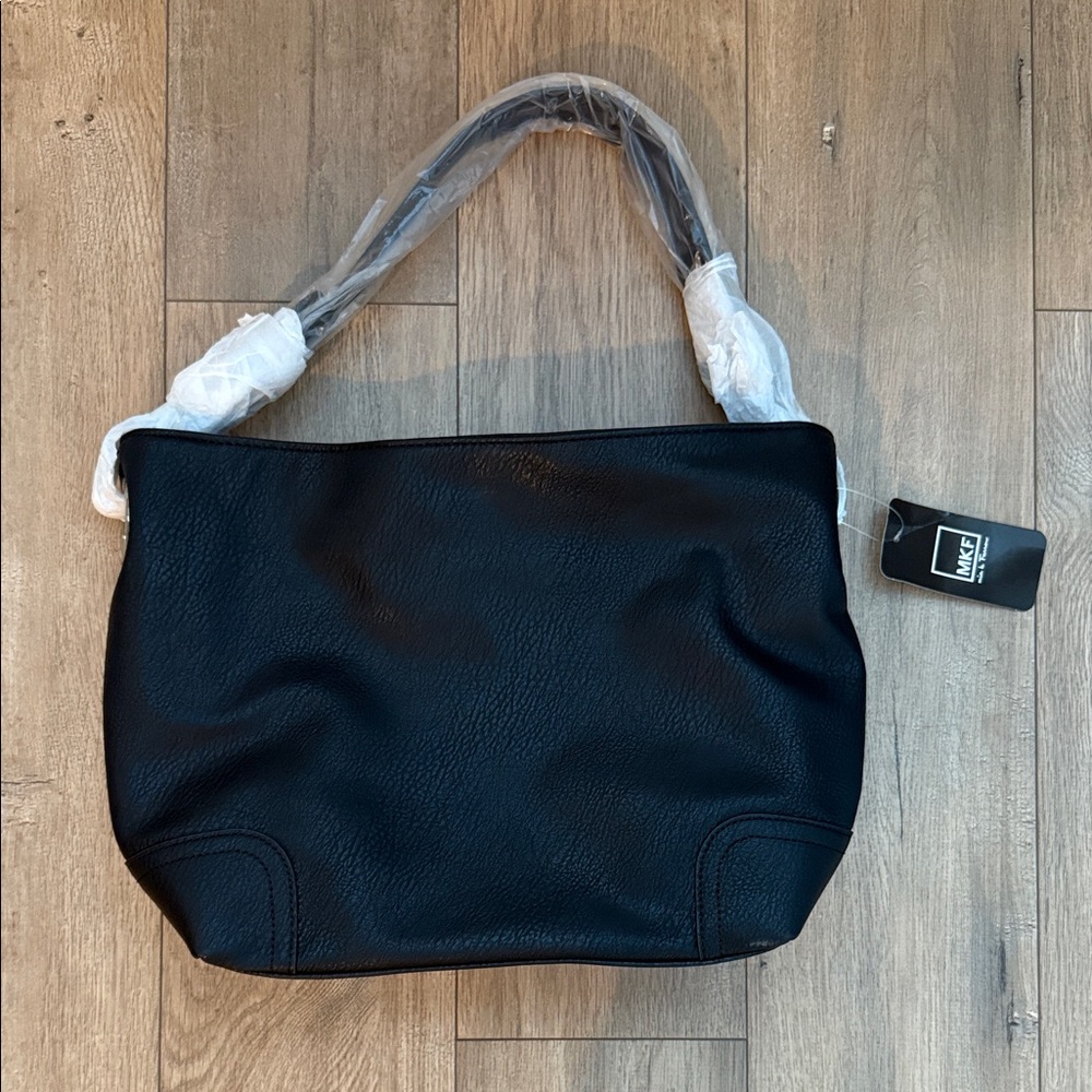 Black Leather Shoulder Bag